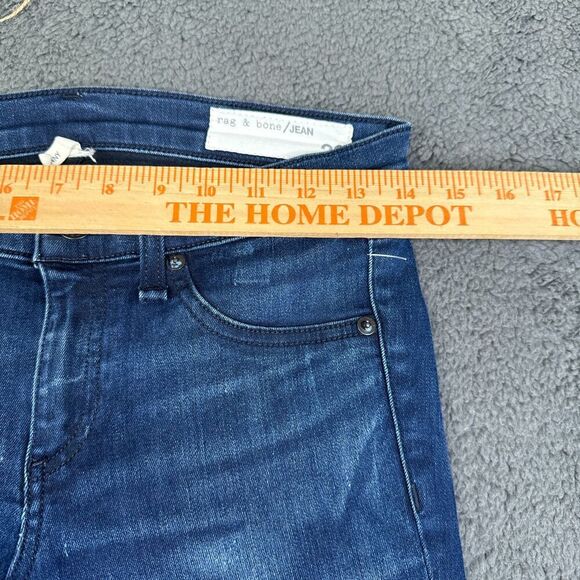 RAG & BONE Skinny Jeans Los Feliz Dark Wash Women’s Size 26 W150K89LOS - Picture 4 of 14